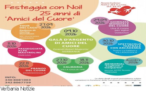 Verbania
Giornata Mondiale del Cuore a Verbania