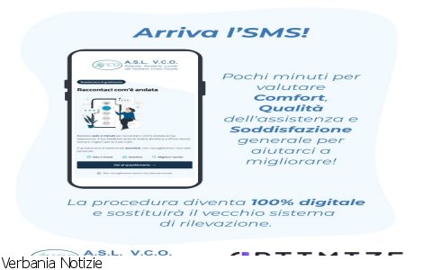 Verbania
ASL VCO: sistema di rilevazione del gradimento