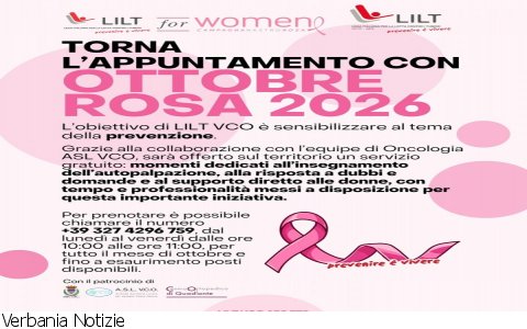 Verbania
"Ottobre Rosa"