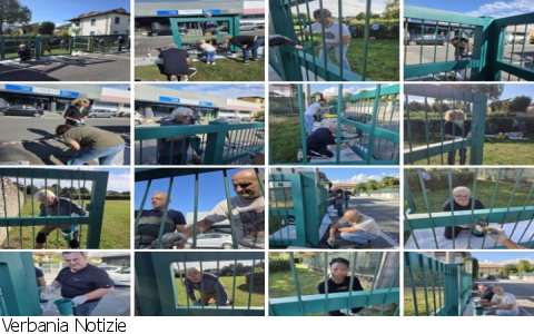 Verbania
Parco Cordero (ex Alpi Giulie), volontari al lavoro