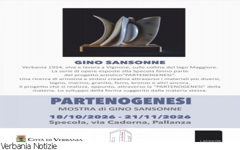 Verbania
Lakeside presenta: Gino Sansonne "Partenogenesi" Sculture