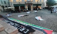 Verbania
Presidio Permanente per la Palestina su passerella