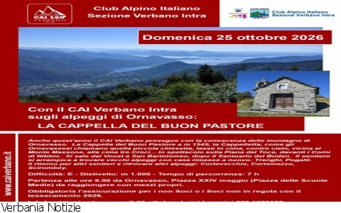 Verbania
Il CAI Verbano alla scoperta degli alpeggi di Ornavasso
