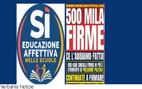 Verbania
Coalizione Centro Sinistra VCO su Referendum Educazione Affettiva