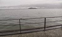 Verbania
Il lago Maggiore è rientrato nelle sponde a Pallanza