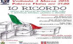 Verbania
Comitato 10 Febbraio: "Io Ricordo"