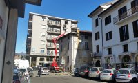 Verbania
Vigili del fuoco piazza don Minzoni ieri mattina