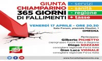 Omegna
Forza Italia: serata con esponenti regionali