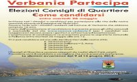 Verbania
Candidature Consigli di Quartiere