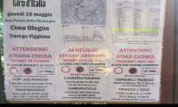 Cannero Riviera
Giro d'Italia orari chiusura Cannero-Colle