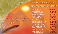 Verbania
Caldo: nel weekend torna l'incubo africano