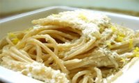 
Bella zia: Spaghetti alla crema di limone