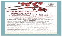 Cannero Riviera
“Come Diventare Narratori”