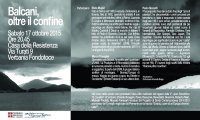 Verbania
"Balcani Oltre il Confine"