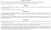 Verbania
Interpellanza problematiche stazione