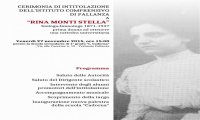 Verbania
Istituto Comprensivo Pallanza intitolato a “Rina Monti Stella”