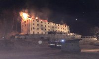 Baceno
A fuoco l'Hotel Cervandone