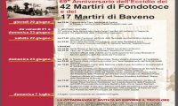 Verbania
69° Anniversario dell'Eccidio dei 42 Martiri