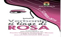 Verbania
Premio letterario Verbania For Women: Verbania si tinge di Rosa