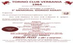 Verbania
2° Memorial Giorgio Agrati