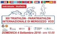 Mergozzo
Triathlon Internazionale di Mergozzo - 21° edizione