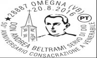 Omegna
Poste Italiane partecipa al 50' Anniversario della Consacrazione a Venerabile di Don Andrea Beltrami