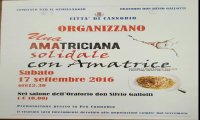 Cannobio
"Una Amatriciana solidale con Amatrice"