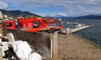 Verbania
Porto turistico  VdF ancora al lavoro FOTO