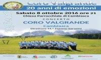 Cambiasca
Concerto Coro Valgrande