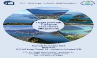 Verbania
“I grandi laghi profondi subalpini: dalla ricerca alla gestione”