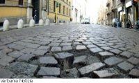 Verbania
Iniziati i lavori di sistemazione dei sanpietrini in C.so Mameli