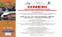 Verbania
"Onedi – Quattro generazioni di pittori e decoratori verbanesi"