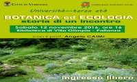 Verbania
"Botanica ed Ecologia Storia di un Incontro"