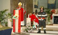 Verbania
Santa Barbara con i Vigili del Fuoco