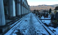 Verbania
Forza Italia: neve e ghiaccio al cimitero di Intra